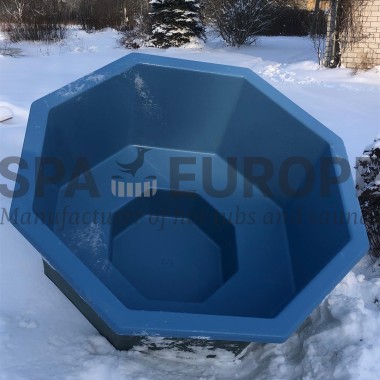 OCTAGON - Hot tub with external stove