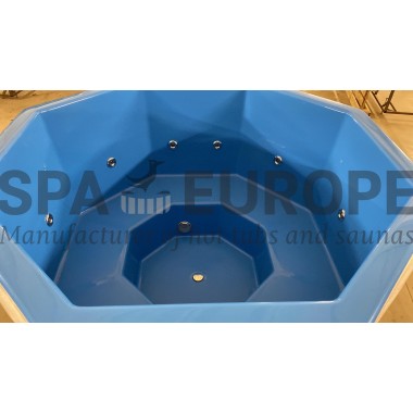 OCTAGON - Hot tub with external stove